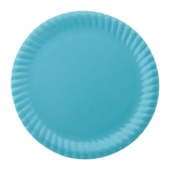 Karton Tabak 23cm 8li -Mavi- Karton Tabak 23cm 8li -Mavi-