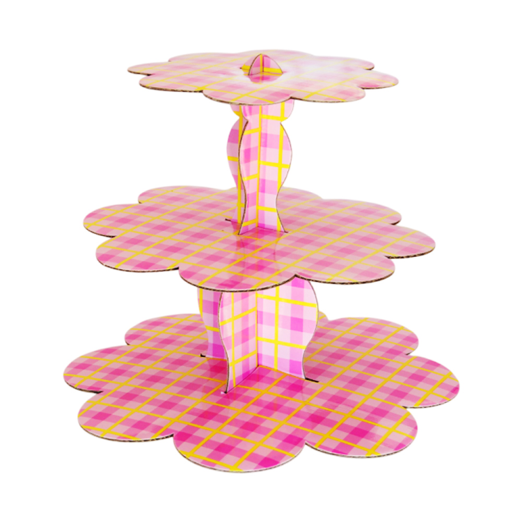 Cupcake Sunum Standı Desenli Cupcake Sunum Standı Desenli