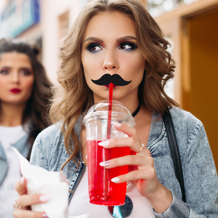 Pipet Bıyıklı 6lı Pipet Bıyıklı 6lı