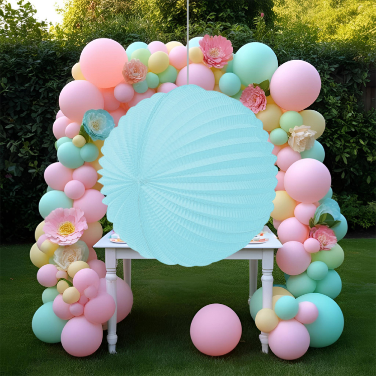 Küre Şekilli Kağıt Fener Süs