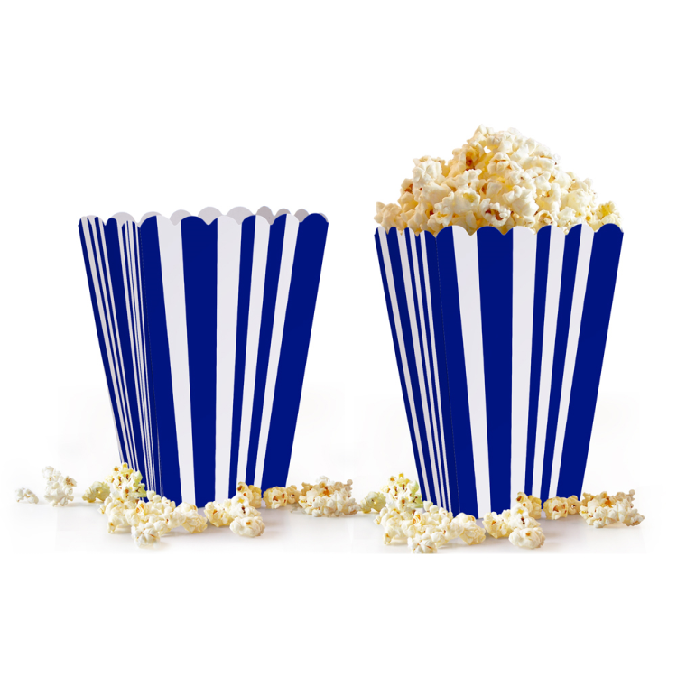 Popcorn Kutusu 10lu -Sinema Lacivert- Popcorn Kutusu 10lu -Sinema Lacivert-
