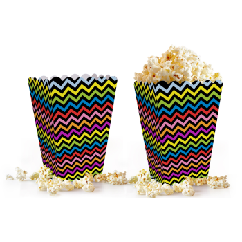 Popcorn Kutusu 8li -Rainbow- Popcorn Kutusu 8li -Rainbow-