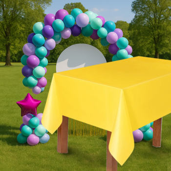 Masa Örtüsü 137*270cm 30mik -Sarı-