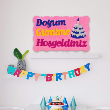 Strafor Süs D.Günüme Hoşgeldiniz Pastalı Pmb/Mv Strafor Süs D.Günüme Hoşgeldiniz Pastalı Pmb/Mv