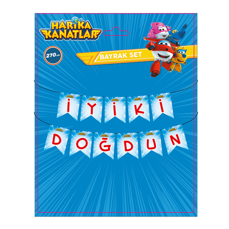 Harika Kanatlar İyi ki Doğdun Harf Afiş Harika Kanatlar İyi ki Doğdun Harf Afiş