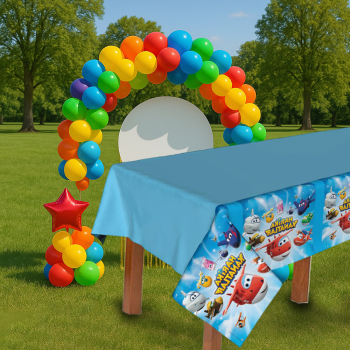 Harika Kanatlar Masa Örtüsü 120x180cm 30 mikron Harika Kanatlar Masa Örtüsü 120x180cm 30 mikron