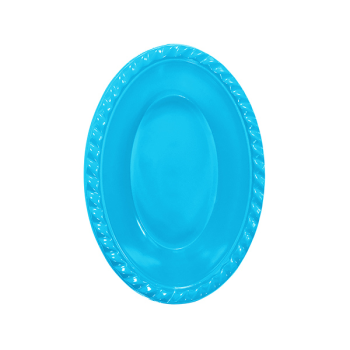 Plastik Oval Kase 8li -Turkuaz- Plastik Oval Kase 8li -Turkuaz-
