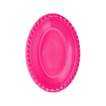 Plastik Oval Kase 8li -Şeker Pembe- Plastik Oval Kase 8li -Şeker Pembe-