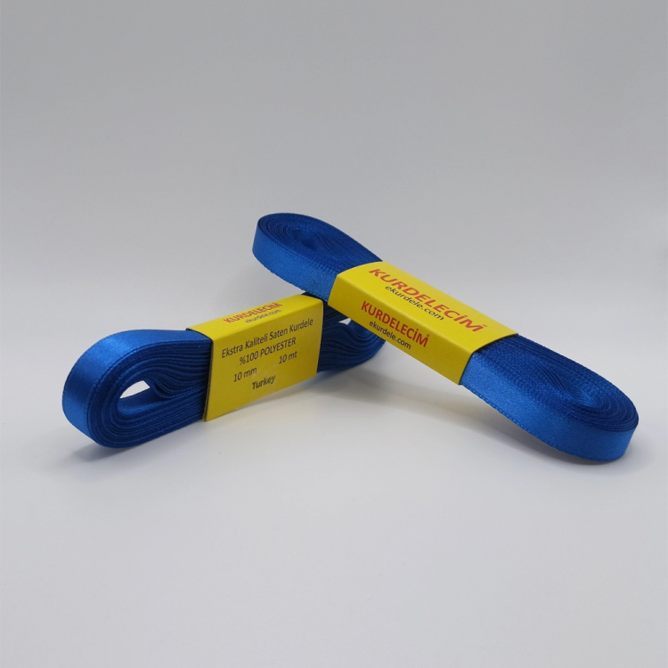 Saten Düz Kurdela 10*10mt Saten Düz Kurdela 10*10mt