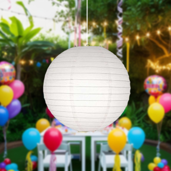 Çin Feneri Beyaz -30cm- Çin Feneri Beyaz -30cm-