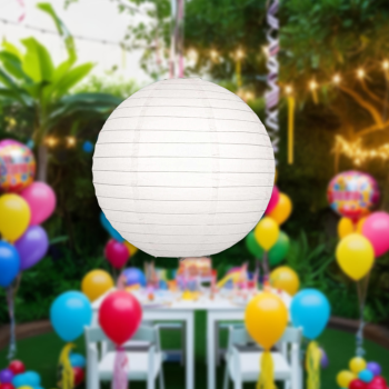 Çin Feneri Beyaz -25cm- Çin Feneri Beyaz -25cm-