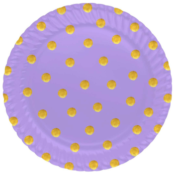 Karton Tabak Roll Up 8li -Pastel Düşler Lila- Karton Tabak Roll Up 8li -Pastel Düşler Lila-