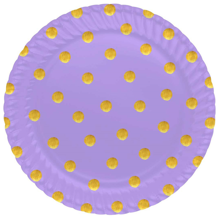 Karton Tabak Roll Up 8li -Pastel Düşler Lila-