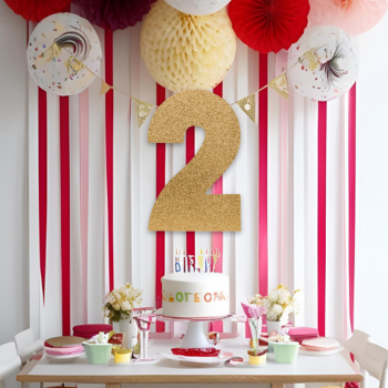 Strafor Süs Rakam Altın -2- Strafor Süs Rakam Altın -2-