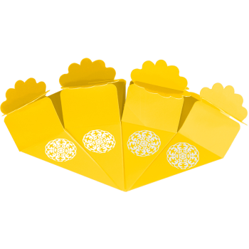 Şeker Külahı 24lü Sarı Gümüş Varak Şeker Külahı 24lü Sarı Gümüş Varak