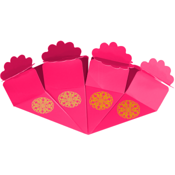 Şeker Külahı 24lü Fuşya Altın Varak Şeker Külahı 24lü Fuşya Altın Varak