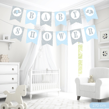 BNR78 Baby Shower Harf Afiş - Erkek- BNR78 Baby Shower Harf Afiş - Erkek-