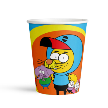 Kral Şakir Action Karton Bardak 8oz 8li