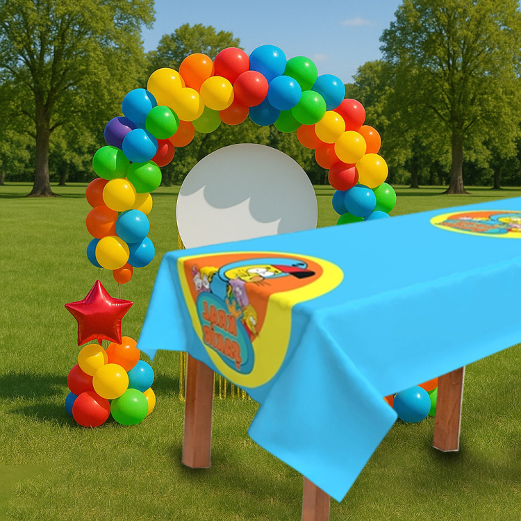 Kral Şakir Action Masa Örtüsü 120x180cm 30 mikron Kral Şakir Action Masa Örtüsü 120x180cm 30 mikron