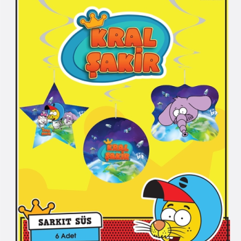 Kral Şakir Uzayda Sarkıt Süs