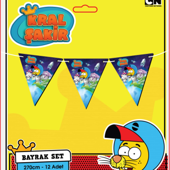 Kral Şakir Uzayda Üçgen Flama