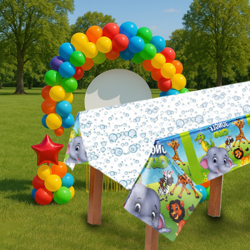 Masa Örtüsü 120x180cm 30 mikron -Jungle Club-