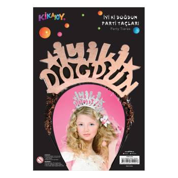 İyi Ki Doğdun Metal Taç İyi Ki Doğdun Metal Taç