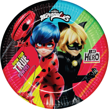 Miraculous Super Heroez Karton Tabak 23cm 8li Miraculous Super Heroez Karton Tabak 23cm 8li