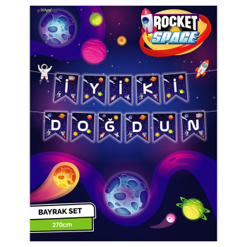 Rocket Space İyi ki Doğdun Banner Rocket Space İyi ki Doğdun Banner