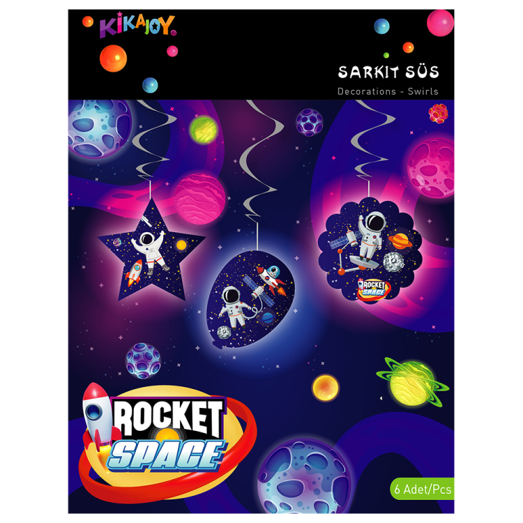 Rocket Space Sarkıt Süs Rocket Space Sarkıt Süs