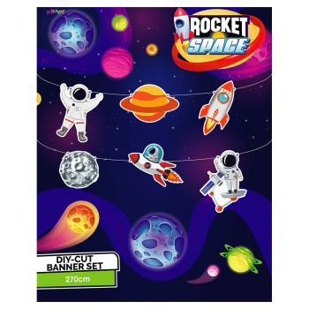 Rocket Space DIY-CUT Özel Kesim Banner Rocket Space DIY-CUT Özel Kesim Banner