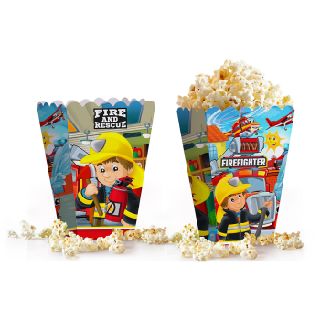 Popcorn Kutusu 8li -Firefighters- Popcorn Kutusu 8li -Firefighters-