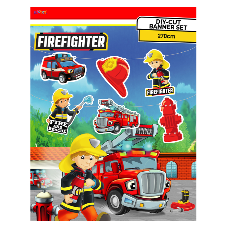 Firefighters DIY-CUT Özel Kesim Banner Firefighters DIY-CUT Özel Kesim Banner