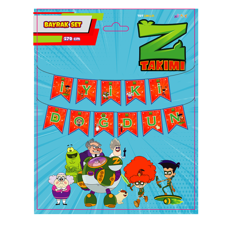 Z Takımı İyi ki Doğdun Harf Afiş Z Takımı İyi ki Doğdun Harf Afiş