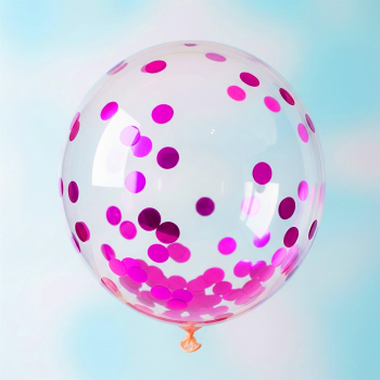 Balon Süsleme Pulu -Fuşya- Balon Süsleme Pulu -Fuşya-