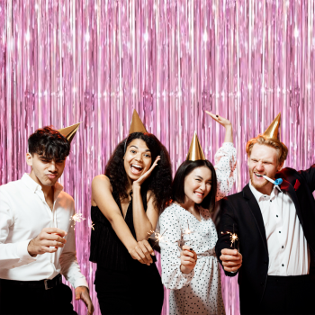 Metalize Arka Fon 100x200cm -Pembe- Metalize Arka Fon 100x200cm -Pembe-