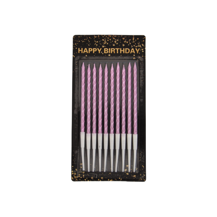 Doğum Günü Mumları -Simli Rose Gold-