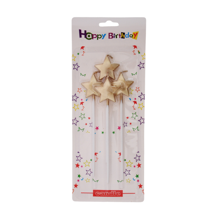 Yıldız Mum Metalik -Altın- Yıldız Mum Metalik -Altın-