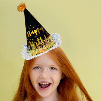 Happy Birthday Varaklı Şapka Happy Birthday Varaklı Şapka