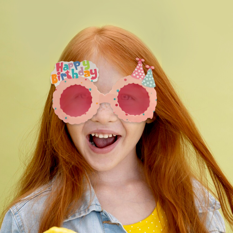 Parti Gözlüğü -Happy Birthday-