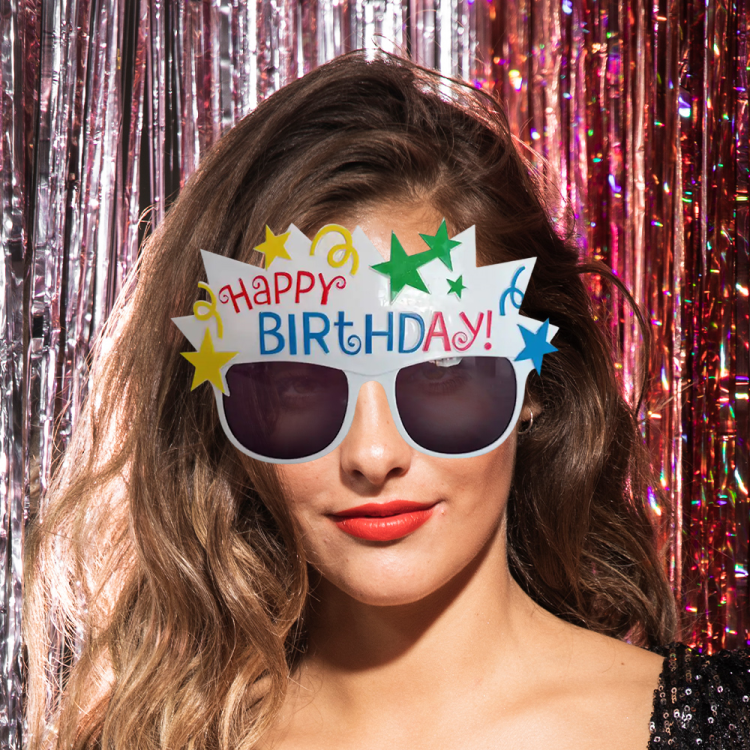 Parti Gözlüğü -Happy Birthday-