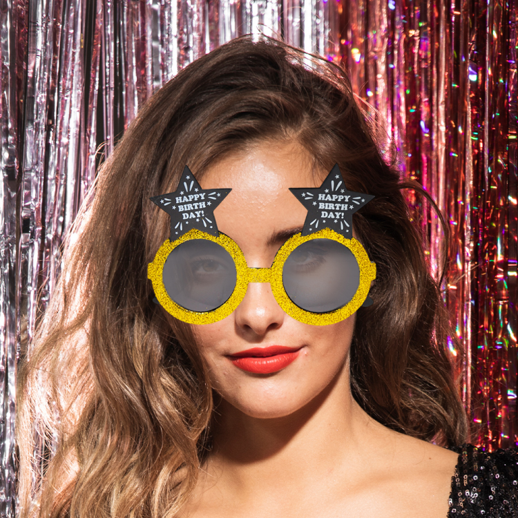 Parti Gözlüğü - Happy Birthday Yıldız-