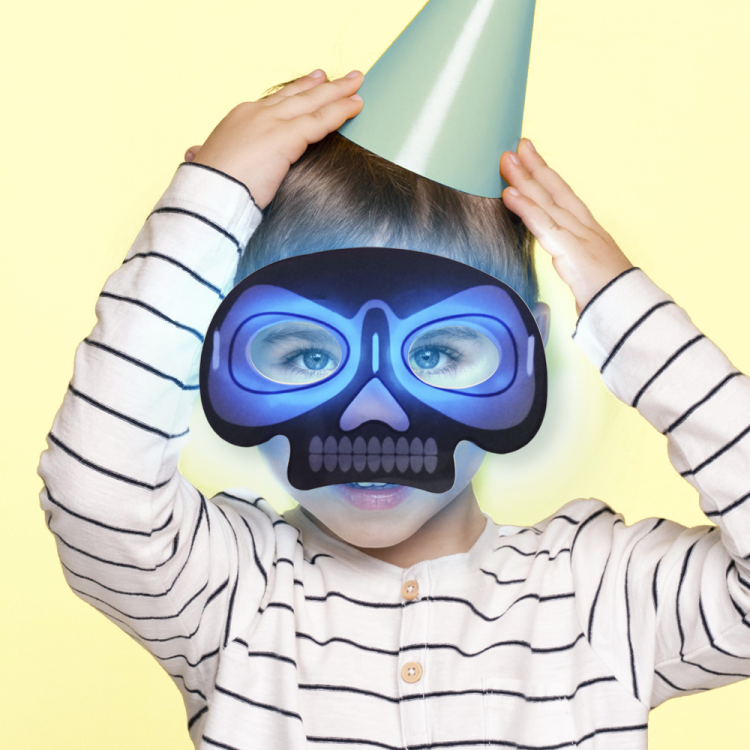 Glow Stick Parti Maske Glow Stick Parti Maske