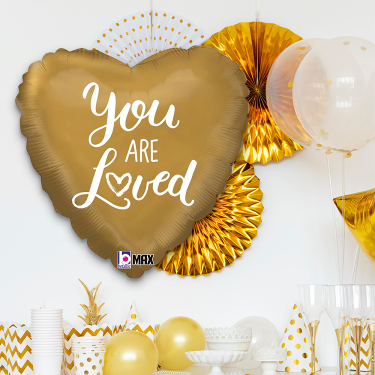 18 Grabo Folyo Balon -You Are Loved 18 Grabo Folyo Balon -You Are Loved