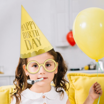 Kotyon Set Makaron Renkler -Happy Birthday-