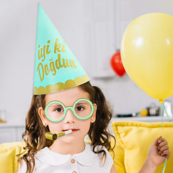 Kotyon Set Makaron Renkler -İyi ki Doğdun-