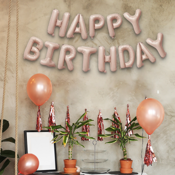 Happy Birthday Banner Folyo Balon Happy Birthday Banner Folyo Balon