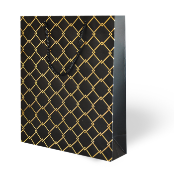 26x32 Lüks Karton Çanta Varak Baskılı -Geometri Temalı- 26x32 Lüks Karton Çanta Varak Baskılı -Geometri Temalı-