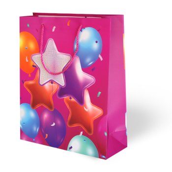 26x32 Lüks Karton Çanta Varak Baskılı -D. Günü Temalı- 26x32 Lüks Karton Çanta Varak Baskılı -D. Günü Temalı-