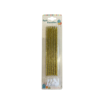 Doğum Günü Mumu Simli -Altın- Doğum Günü Mumu Simli -Altın-